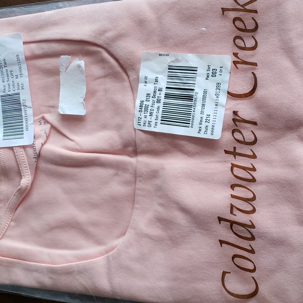 Coldwater Creek Four Season Tank Size M (10/12)